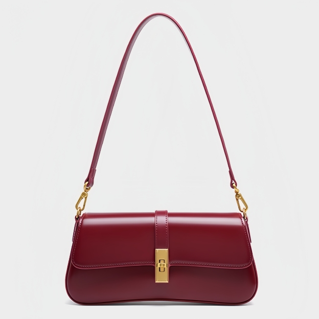 NEW ! ▪茶|黒|クラレット▪天然牛革ハンドバッグ▪牛革ショルダーバッグ