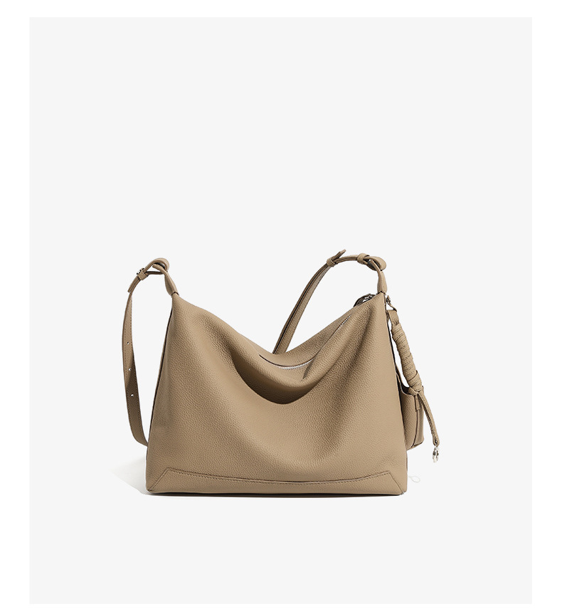 【新作登場】シンプルスタイル 牛革バッグ｜3 通り使い分け可能（ショルダー・クロス・トート）｜ブラジル産上質牛革