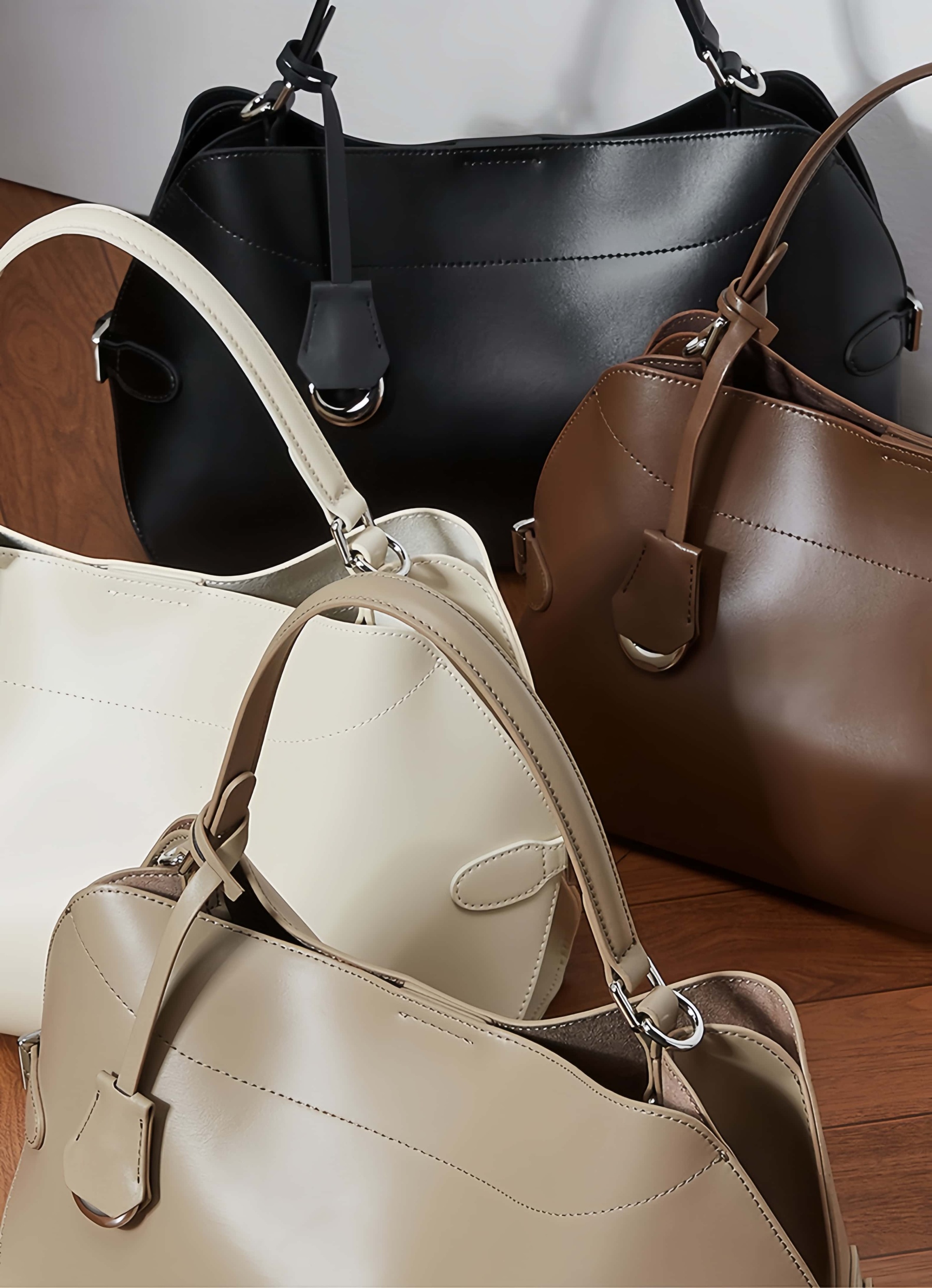 NEW ! |3WAY|牛革ハンドバッグ|牛革ショルダーバッグ| マザーバッグ