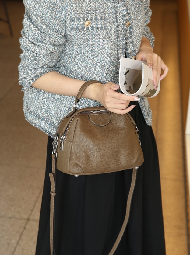 3WAY•3色•天然牛革ハンドバッグ•牛革ショルダーバッグ