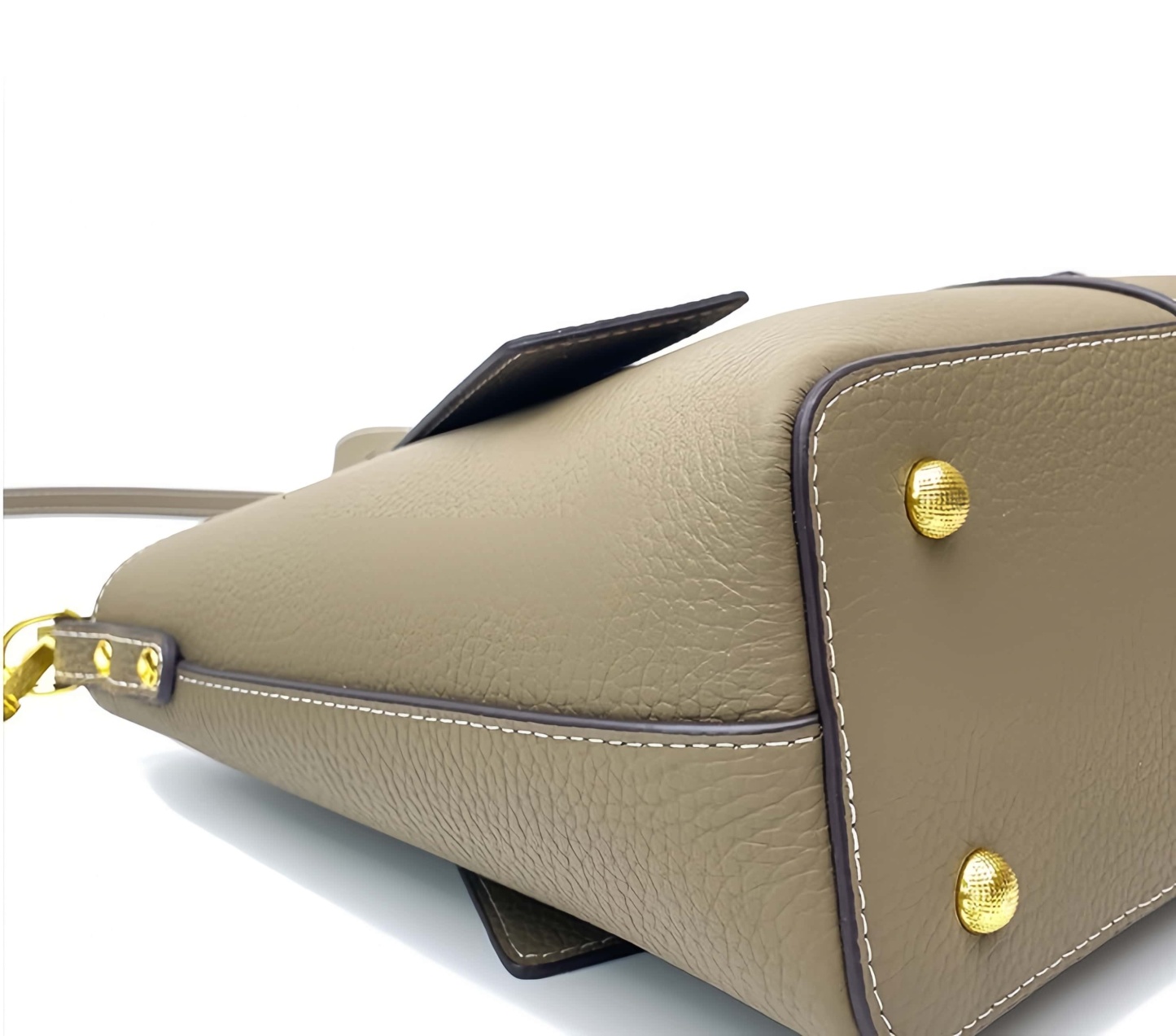 優雅な気質 ！•天然の厚みのある柔らかい牛革ハンドバッグ•牛革ショルダ一バッグ 