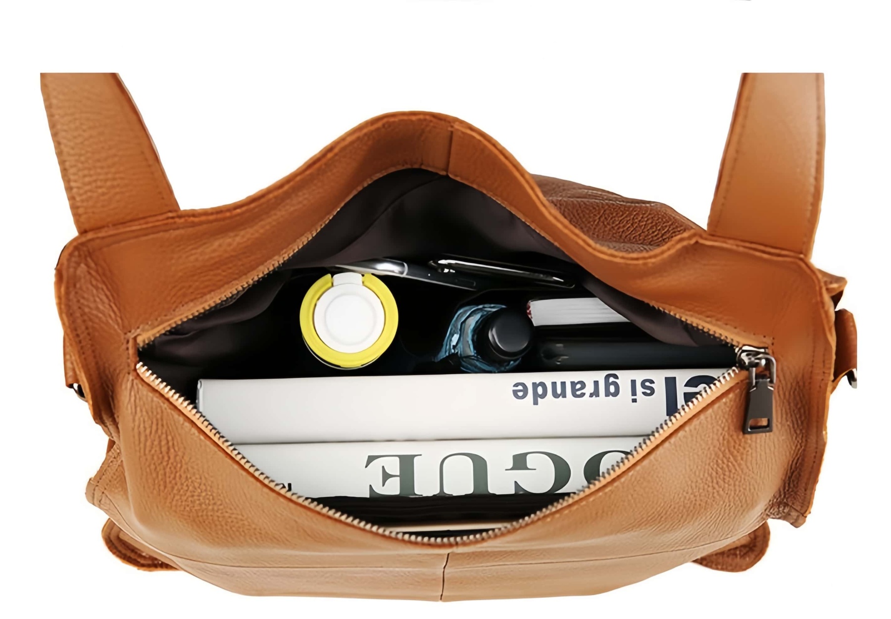 新作！【粋】シリーズ|茶|黒|2色|2WAY|天然牛革製トートバッグ兼斜め掛けバッグ|シンプルで魅力的な大容量デザイン