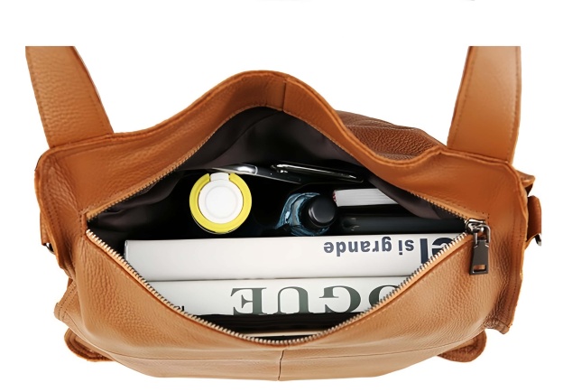 新作！【粋】シリーズ|茶|黒|2色|2WAY|天然牛革製トートバッグ兼斜め掛けバッグ|シンプルで魅力的な大容量デザイン