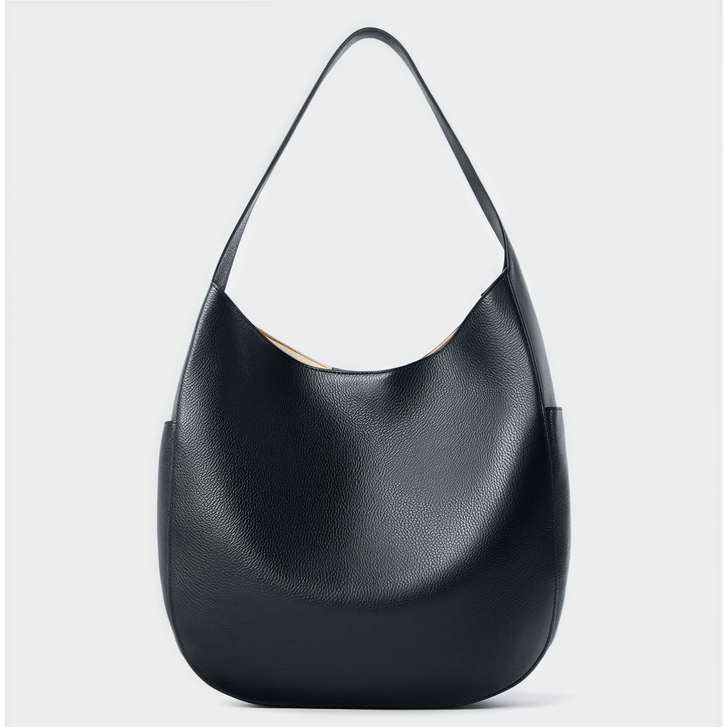 細部まで丁寧！|黒|コーヒー|2色|牛革ハンドバッグ |牛革トートバッグ