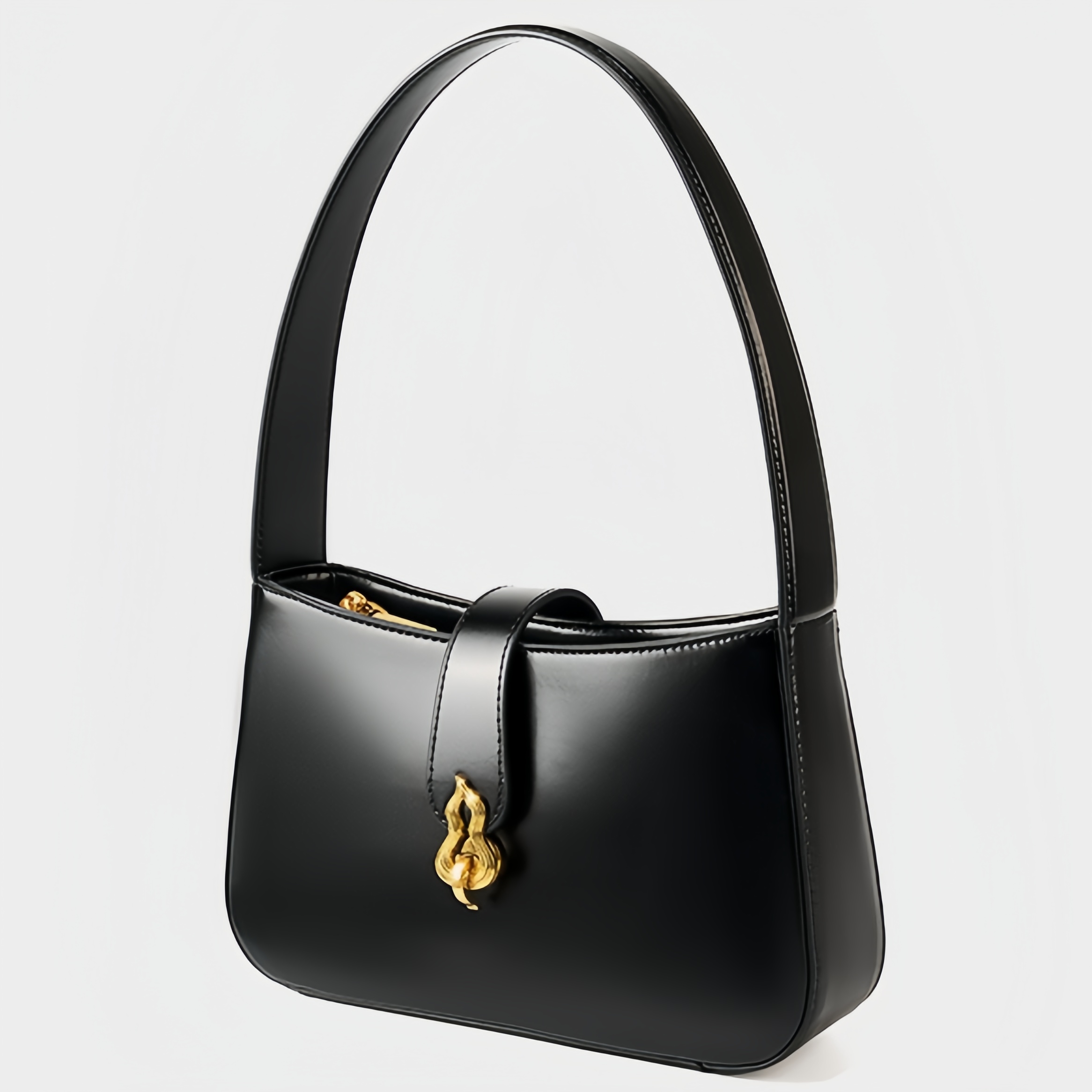 3色▪茶|黒|クラレット▪天然牛革ハンドバッグ▪牛革肩掛けバッグ