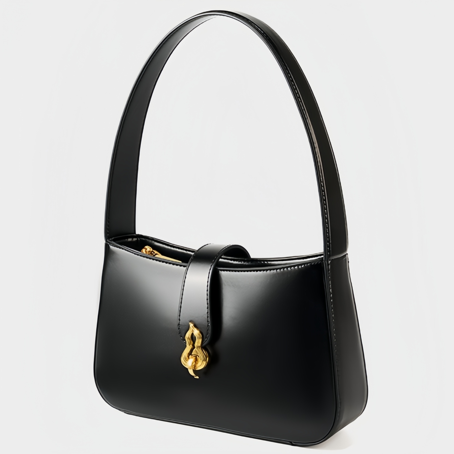 3色▪茶|黒|クラレット▪天然牛革ハンドバッグ▪牛革肩掛けバッグ