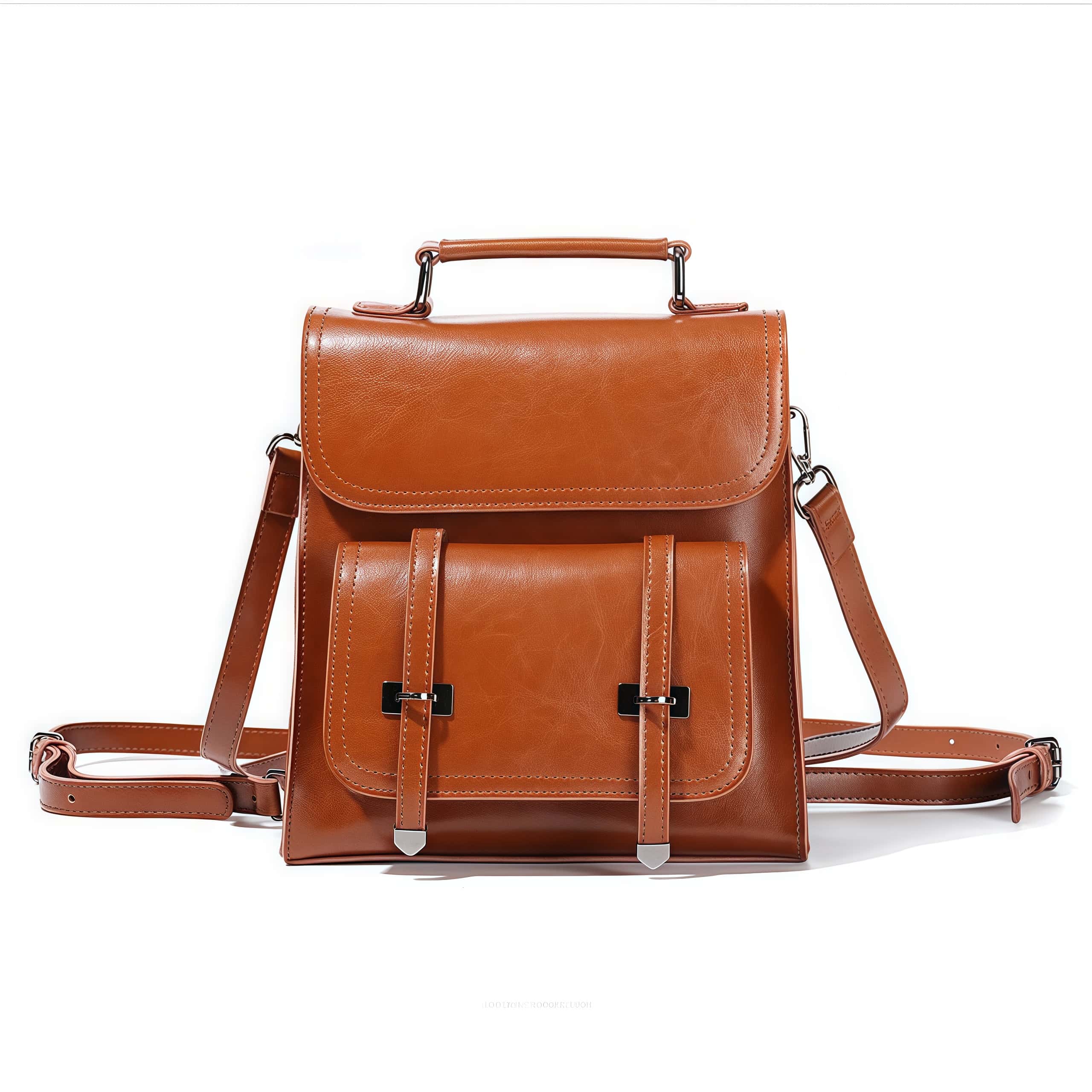 NEW ! •多機能•4つの使用モード切り替え！•天然な油蜡牛革リユック・バック•牛革斜めがけバッグ •牛革ハンドバッグ