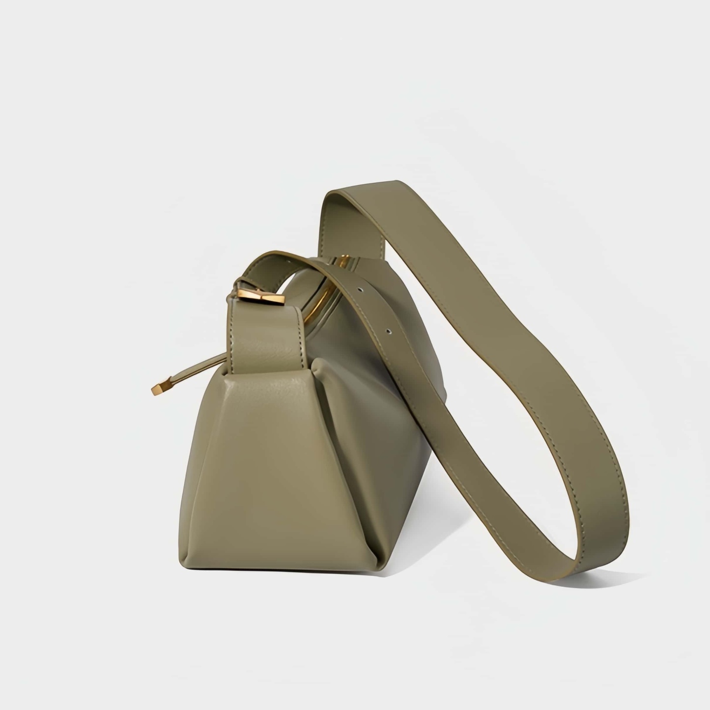 黒|カラメル|緑|3色•天然牛革ショルダーバッグ• 牛革肩がけかばんバッグ