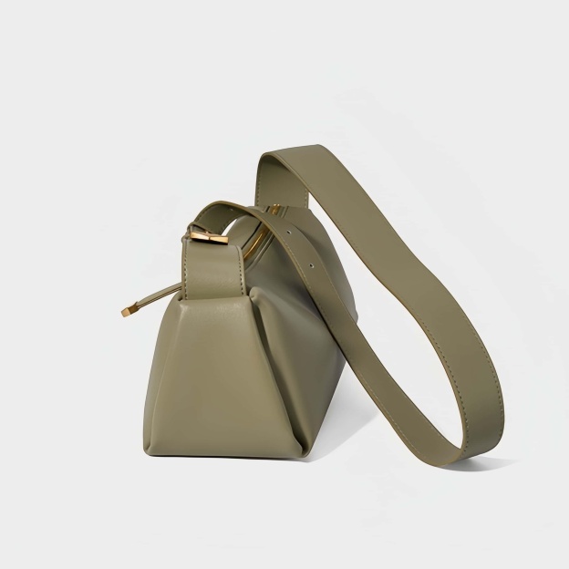 黒|カラメル|緑|3色•天然牛革ショルダーバッグ• 牛革肩がけかばんバッグ