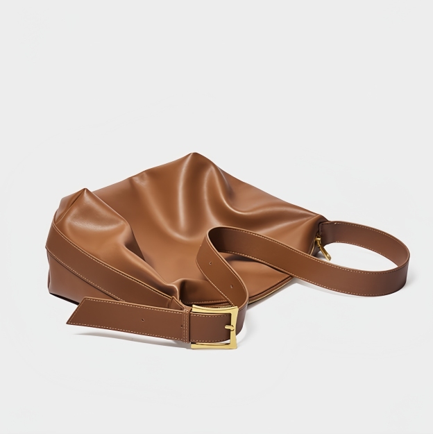 コーヒー|ベージュ|カラメル|黒|白|クリーム•6色|牛革ショルダーバッグ