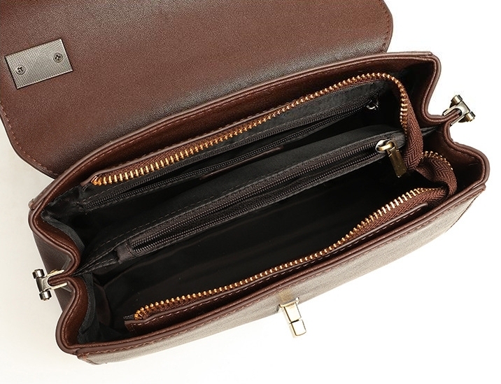 優雅な雰囲気 ！※茶※3WAY※天然牛革ハンドバッグ※牛革ショルダーバッグ