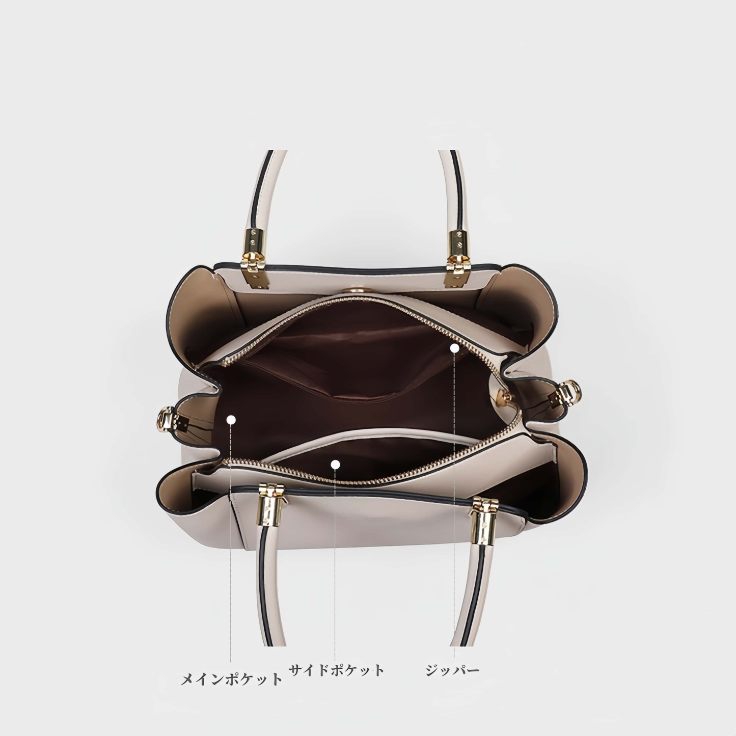 牛革トートバッグ|通勤バッグ|ショルダーバッグ|四季を通じて