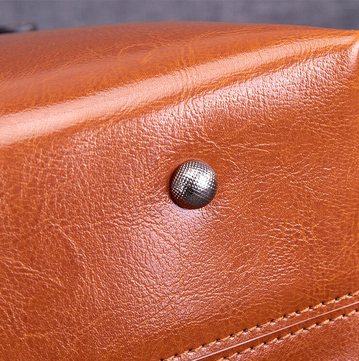 7色もっと選択※ユニセックス※上質な植物鞣し牛革トートバッグ※通勤|旅行