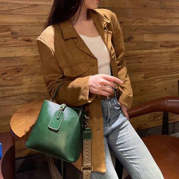 レディースレザーバッグ|牛革ハンドバッグ|3WAY|7色|牛革ショルダーバッグ