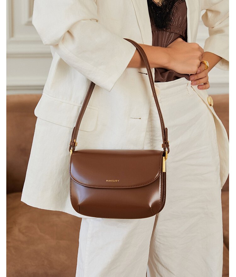 シンプルで素敵！|7色|牛革ハンドバッグ|牛革斜ショルダーバッグ|