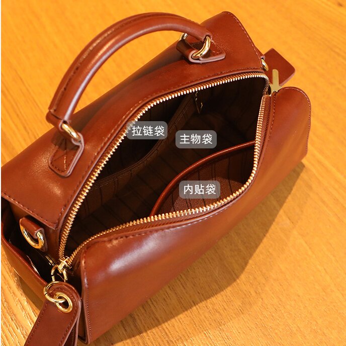 牛革斜め掛けバッグ|牛革ショルダーバッグ|牛革肩がけかばん |手提げバッグ