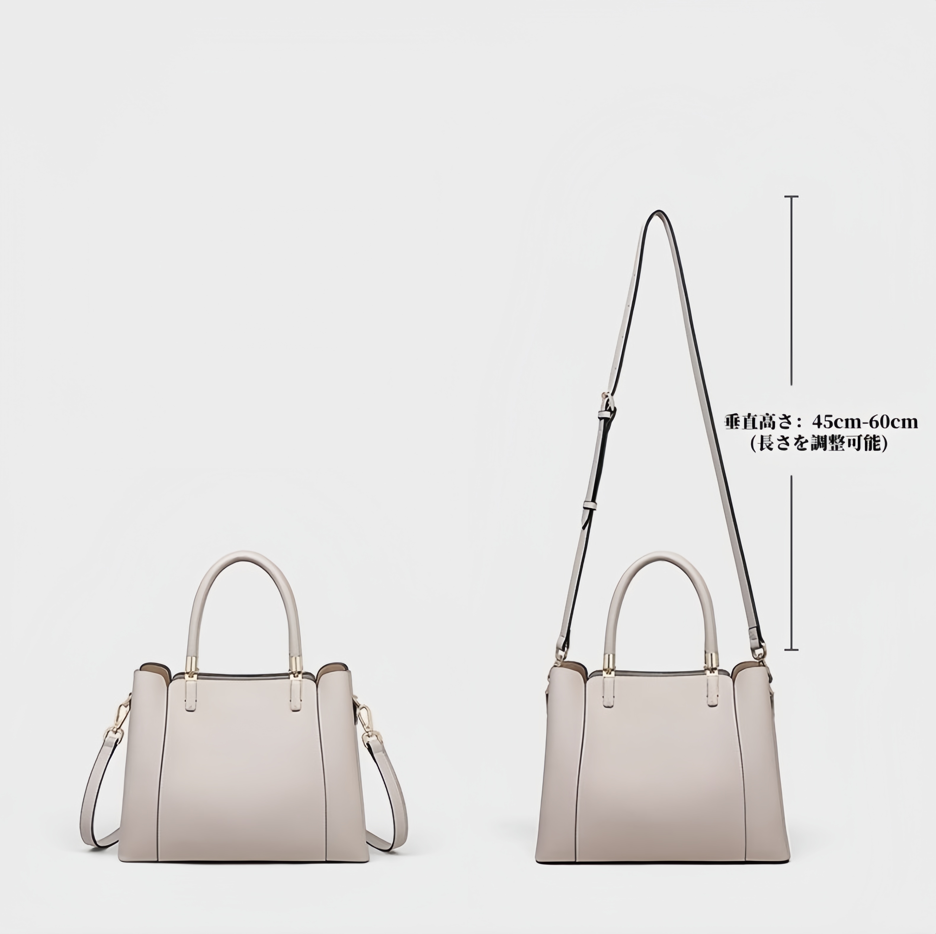 牛革トートバッグ|通勤バッグ|ショルダーバッグ|四季を通じて