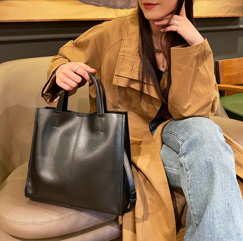 大容量3WAY|6色|通勤バッグ|牛革ト一トバッグ|手提げバッグ