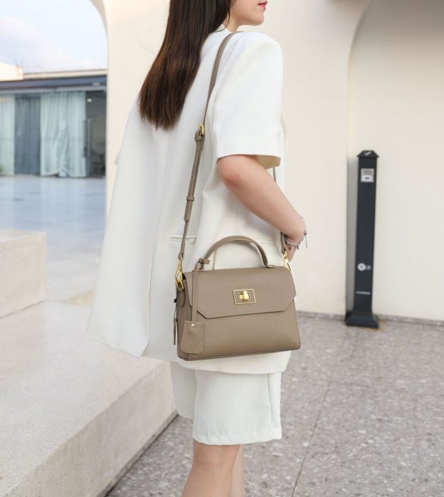 6色|牛革ショルダーバッグ|レザーハンドバッグ|レザー手提げバッグ