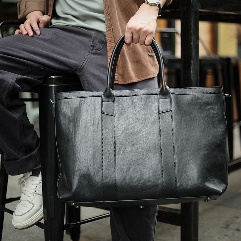 大型の植物鞣し牛革トートバッグは-TT806900HD