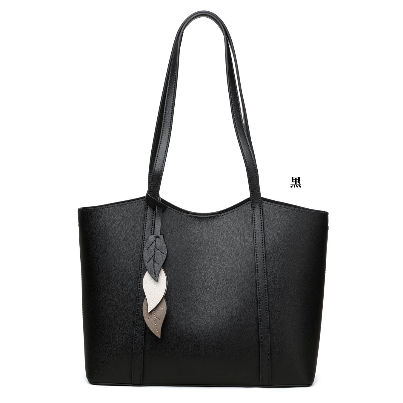 通勤に最適大容量牛革トートバッグ