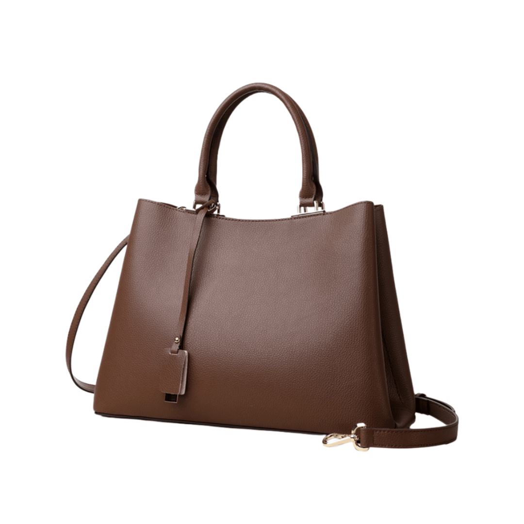 牛革エレガントトートバッグ