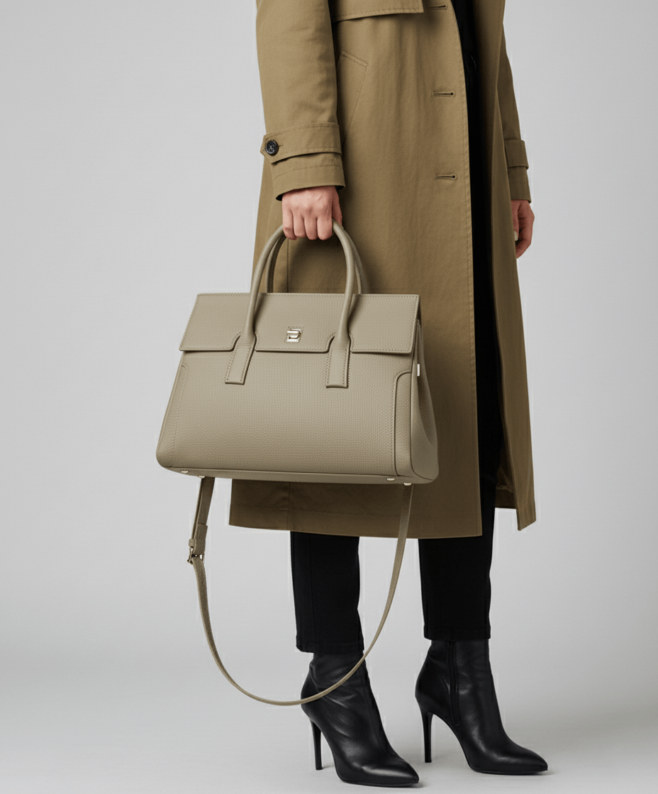 上質牛革 2WAY多機能トートバッグ|A4書類対応