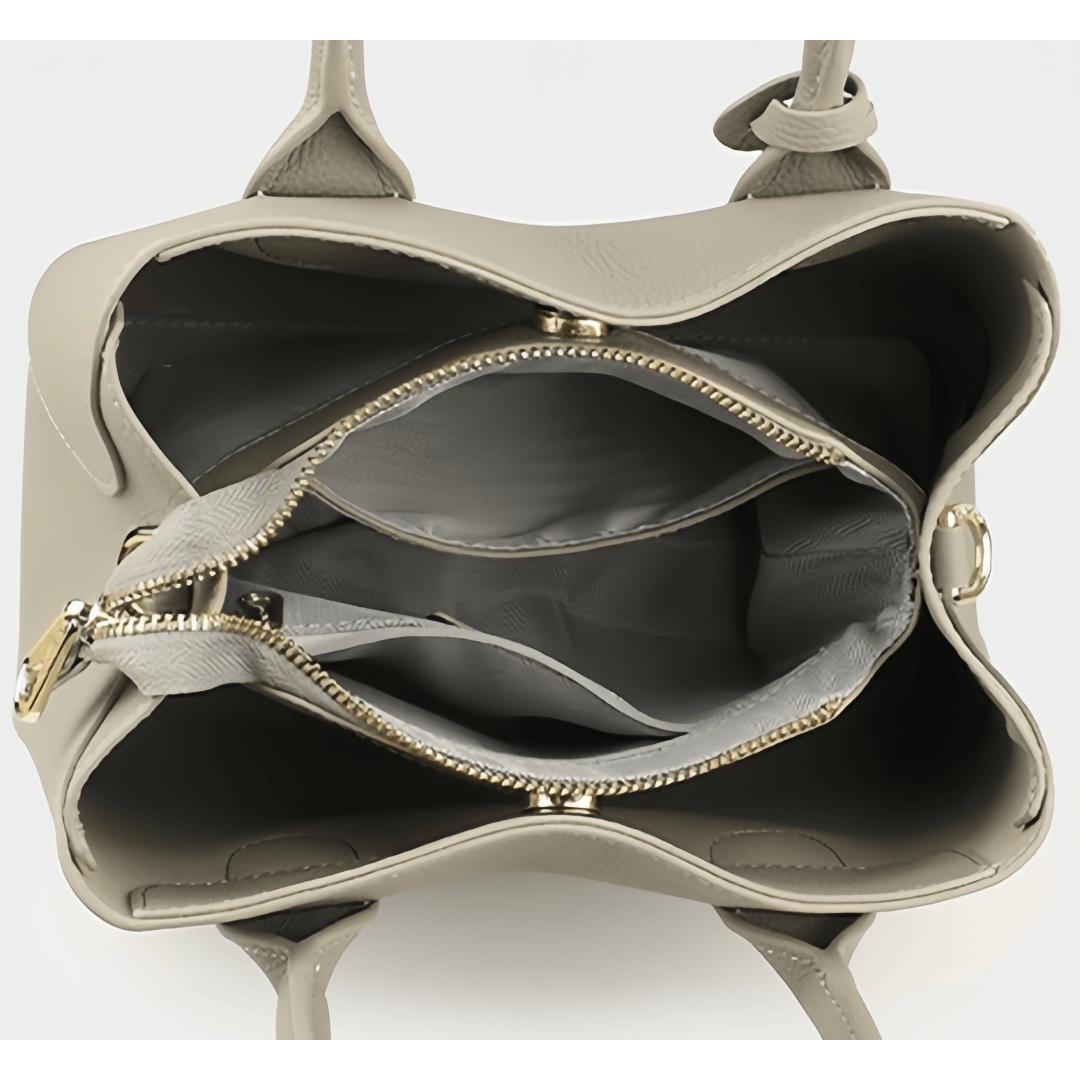 大容量厚手牛革斜ショルダーバッグ|4色展開