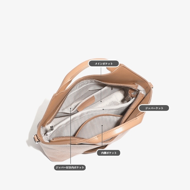 本革手編み斜め掛けショルダーバッグ