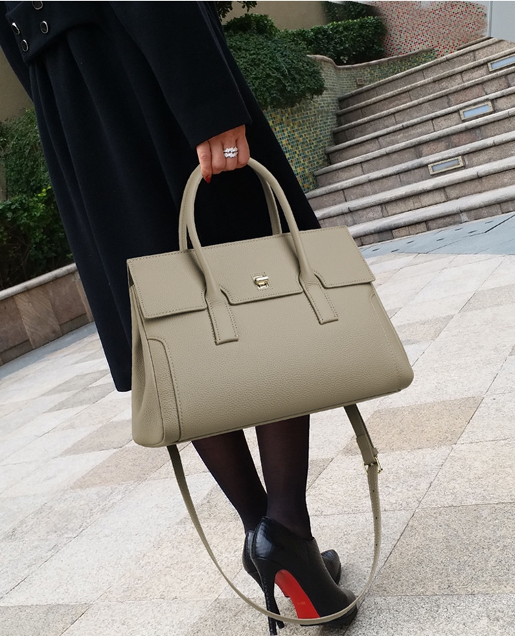 上質牛革 2WAY多機能トートバッグ|A4書類対応