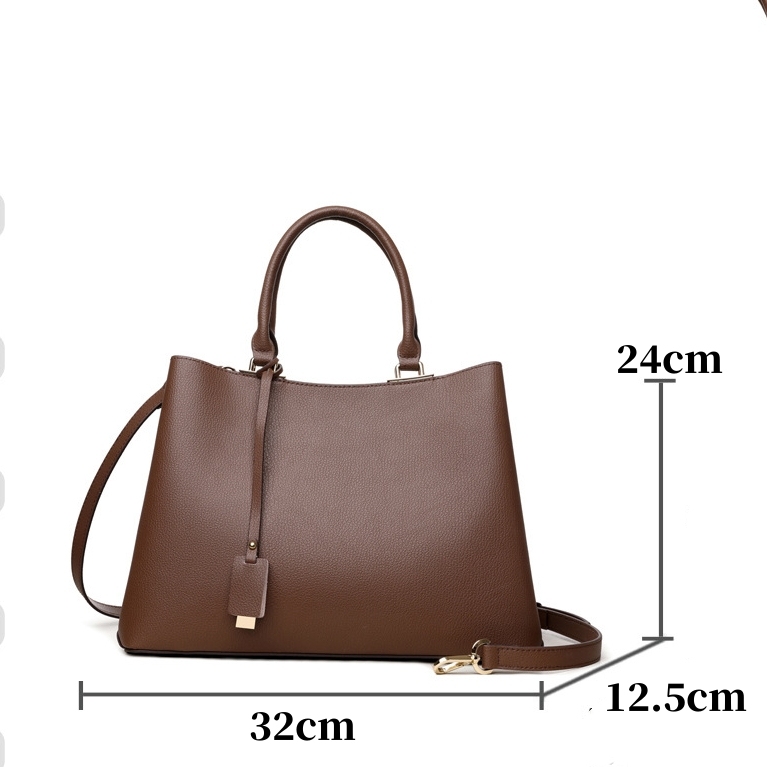 牛革エレガントトートバッグ