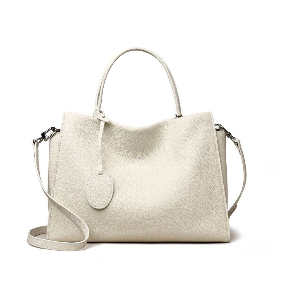 シボ革2WAYトート|A4書類対応