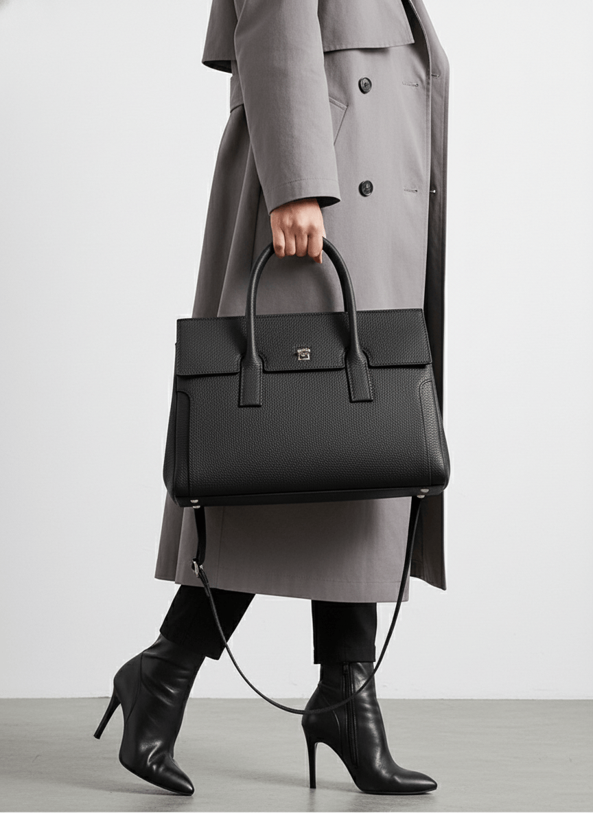 上質牛革 2WAY多機能トートバッグ|A4書類対応