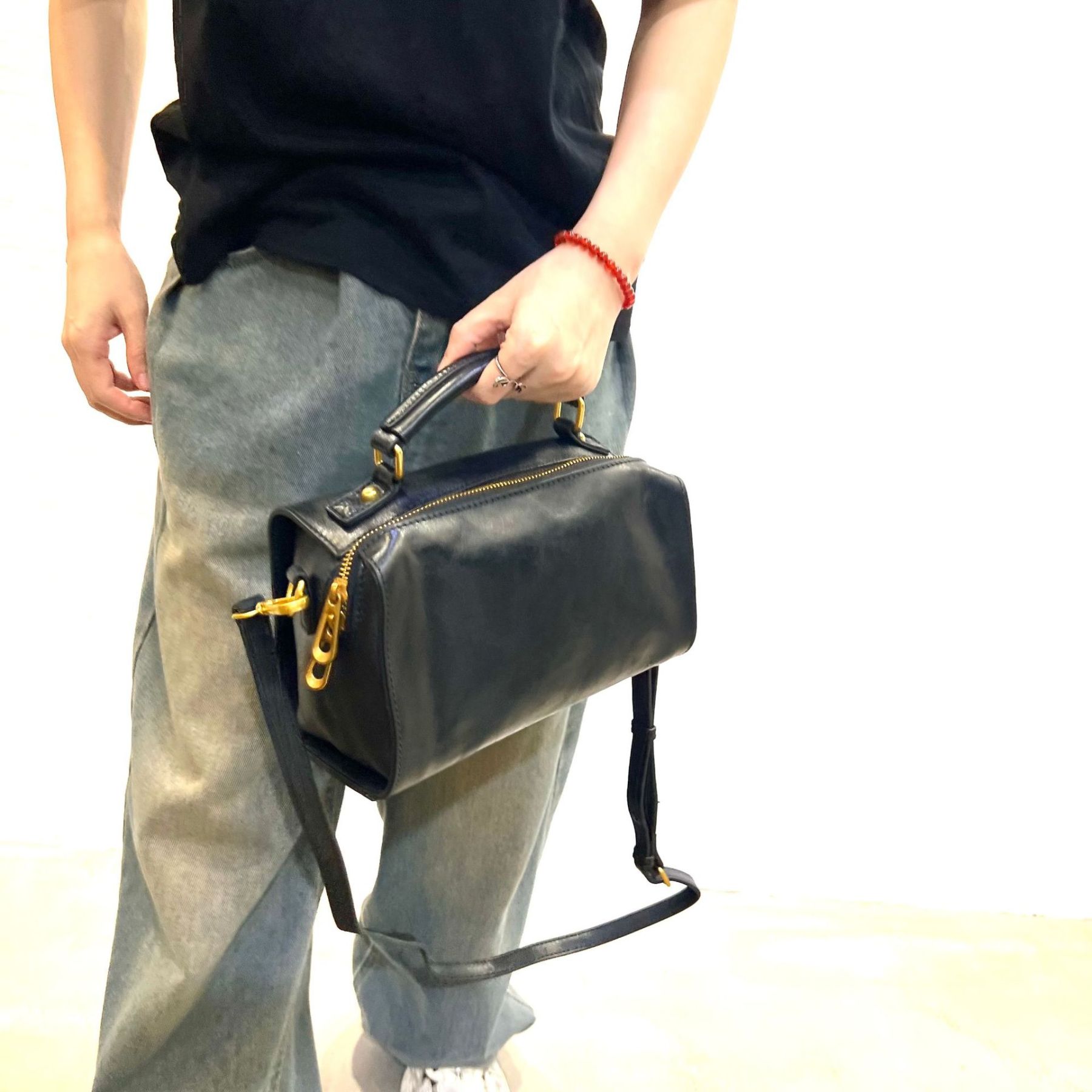 4色展開本革ボストンバッグ|厚手牛革