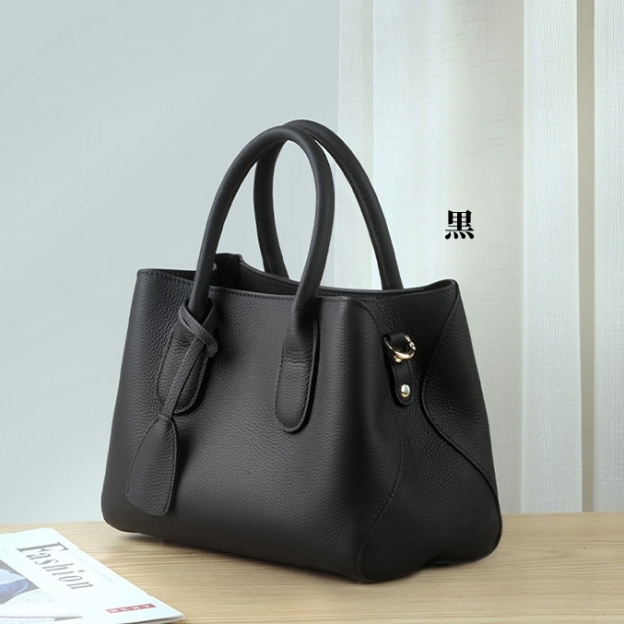 大容量厚手牛革斜ショルダーバッグ|4色展開