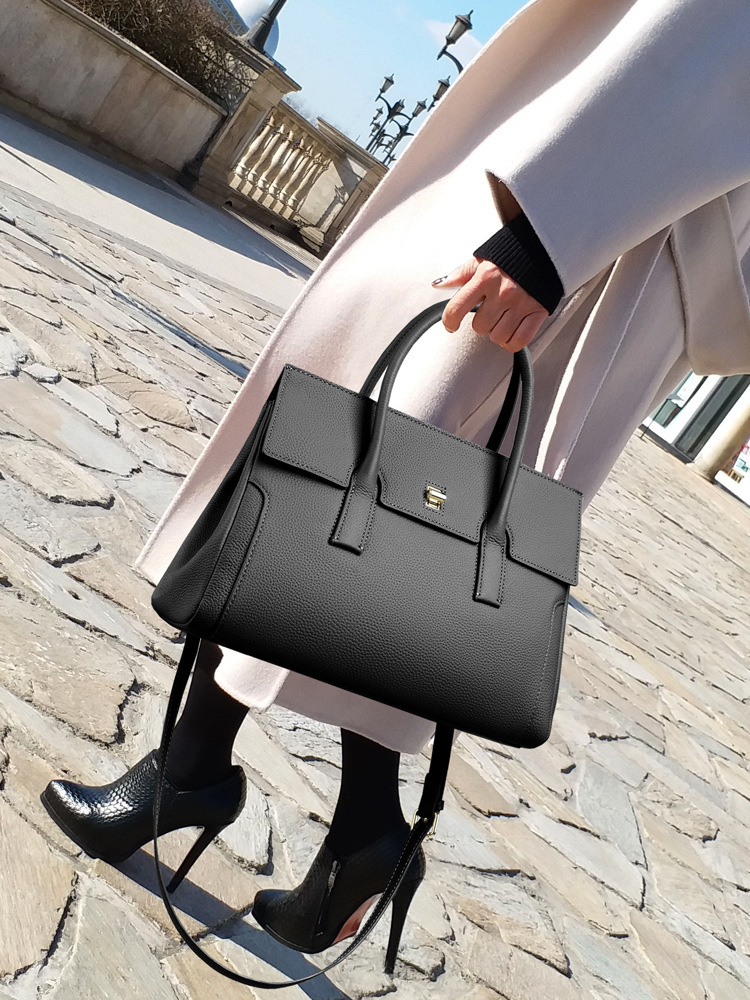 上質牛革 2WAY多機能トートバッグ|A4書類対応