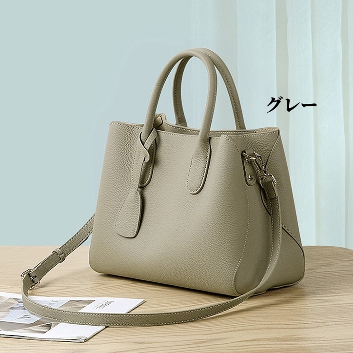 大容量厚手牛革斜ショルダーバッグ|4色展開