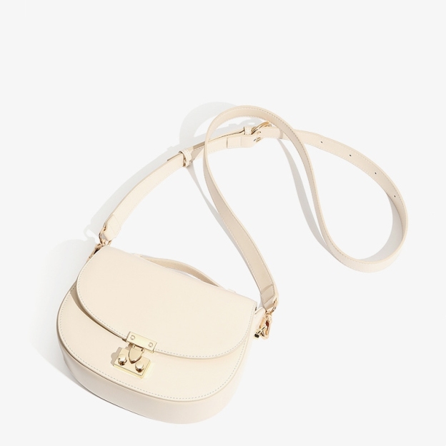 上質レザーサドルバッグ|2WAYフラップショルダー