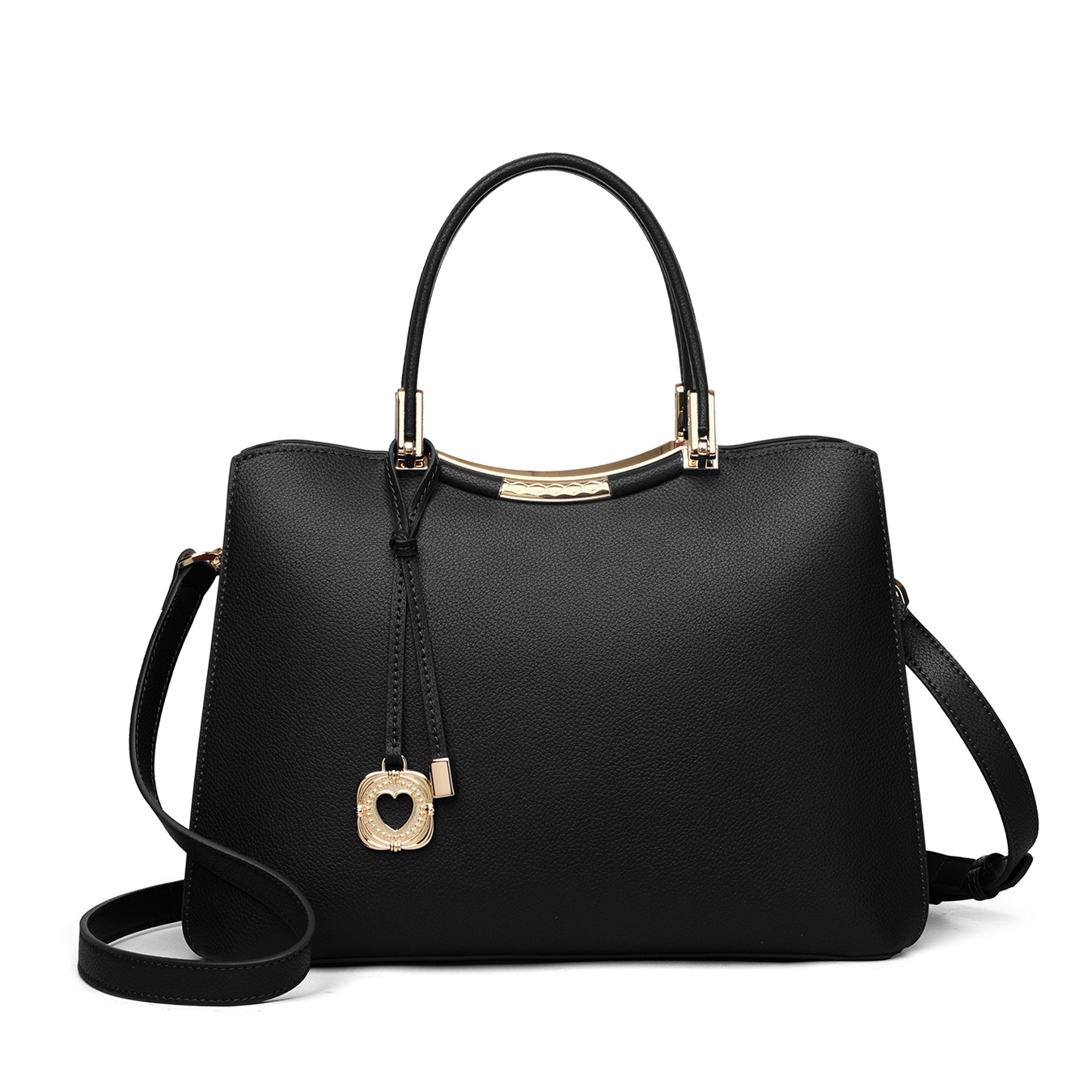 贅沢で高級感牛革トートバッグ