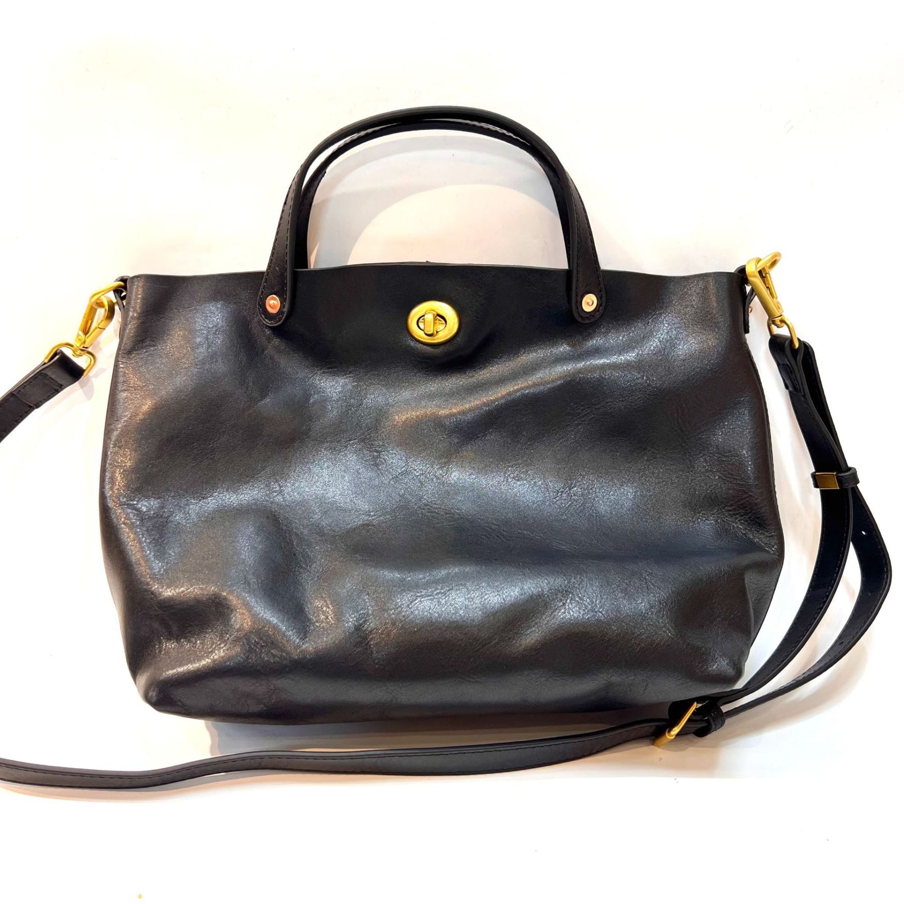 2way牛革斜め掛けバッグ