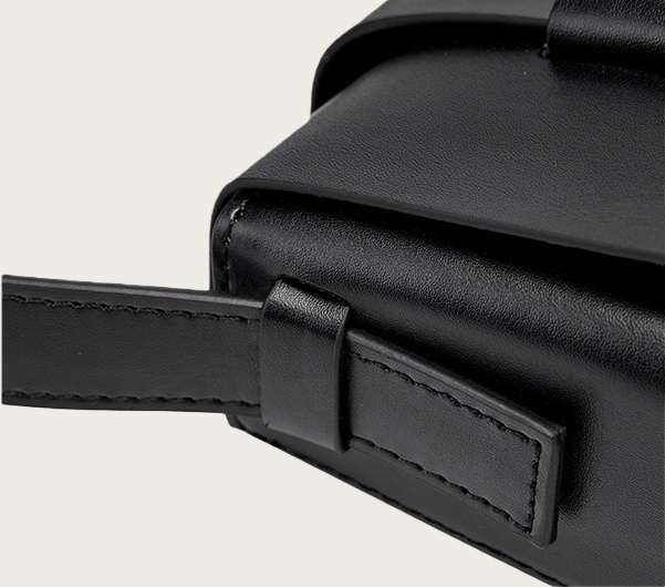 フラップ式 ミニショルダーバッグ |本革斜めがけバッグ