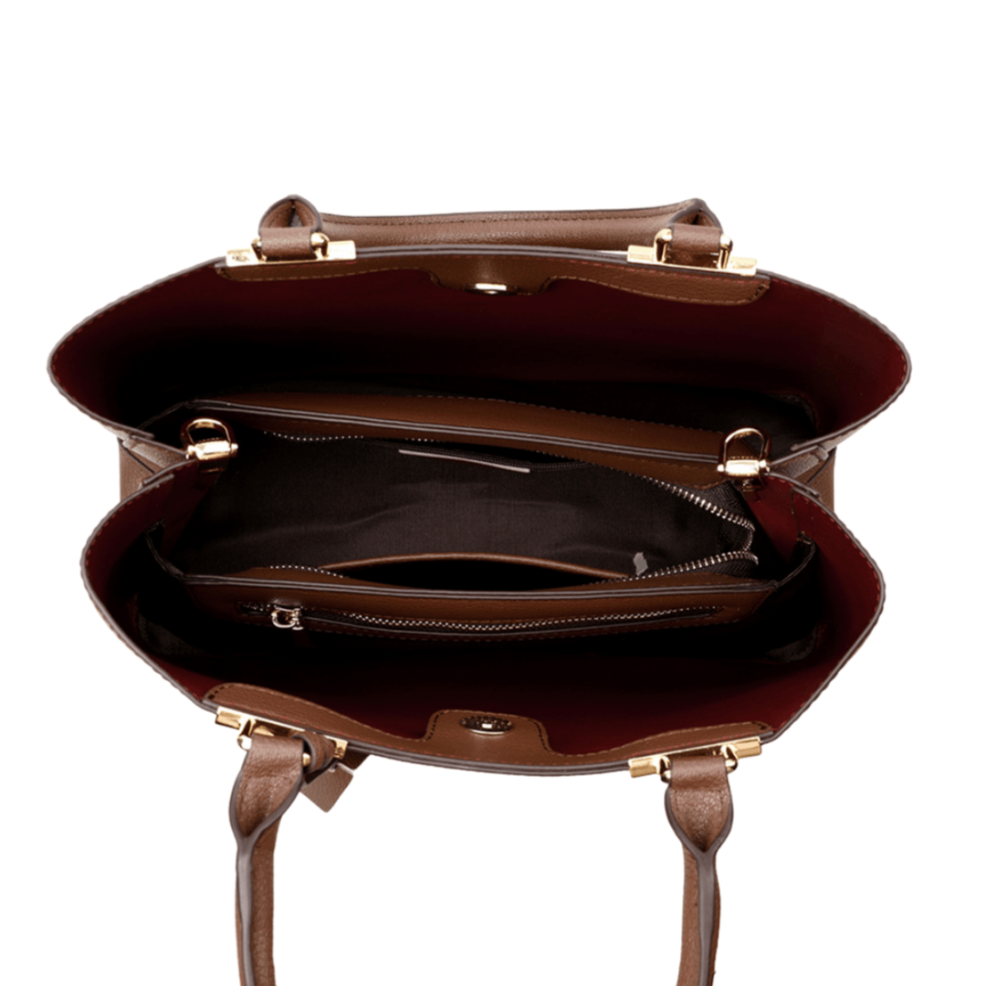 牛革エレガントトートバッグ