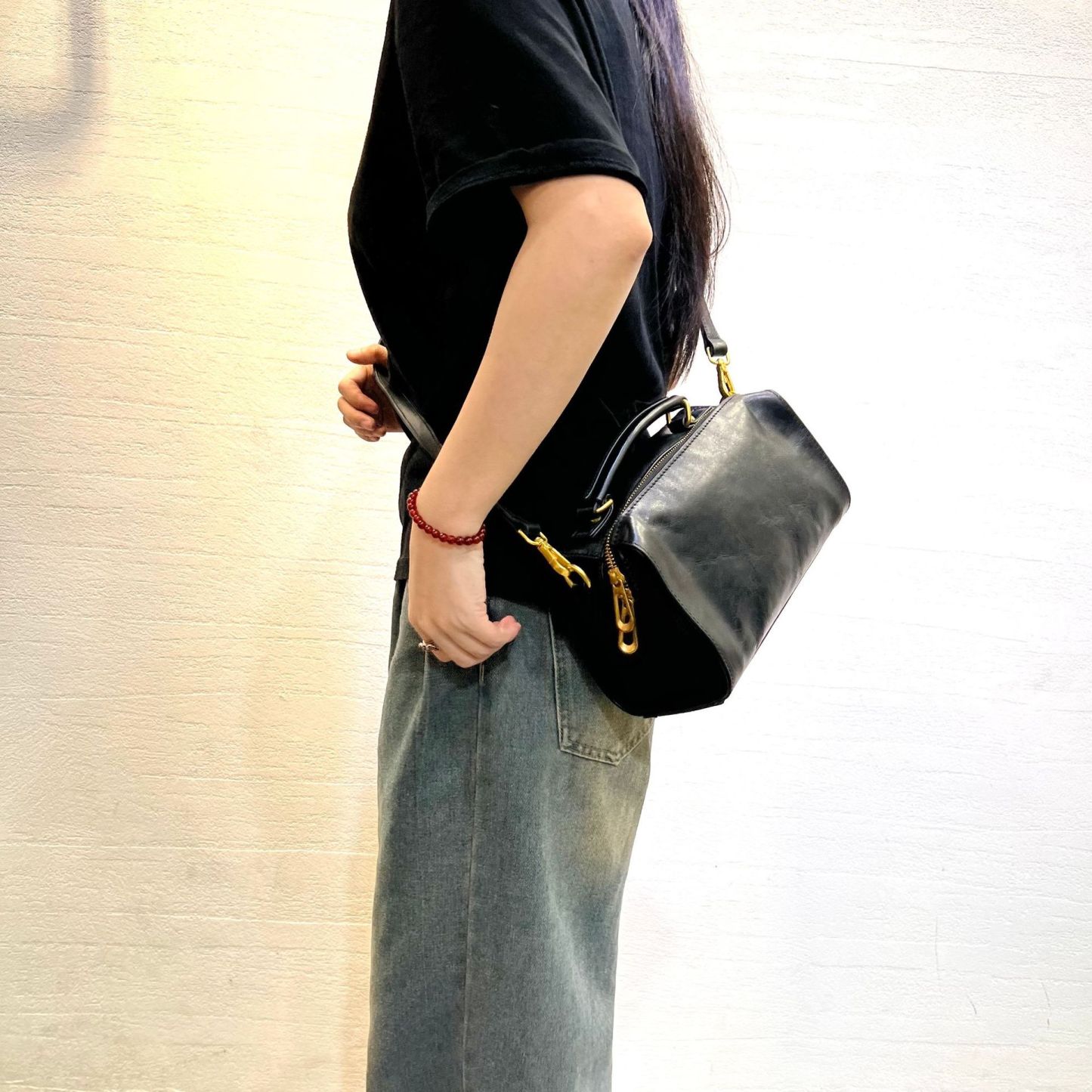 4色展開本革ボストンバッグ|厚手牛革