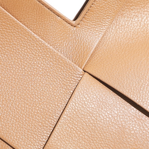 本革手編み斜め掛けショルダーバッグ