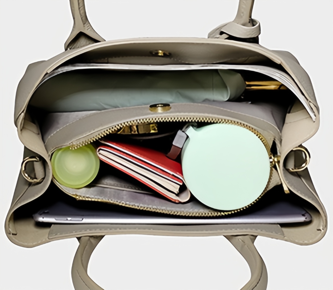 大容量厚手牛革斜ショルダーバッグ|4色展開