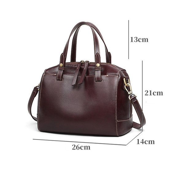 レザーバッグ|3WAY|牛革ハンドバッグ※牛革ショルダーバッグ