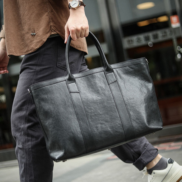大型の植物鞣し牛革トートバッグは-TT806900HD