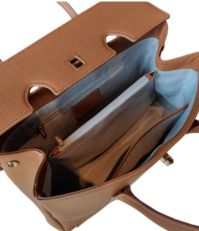 上質牛革 2WAY多機能トートバッグ|A4書類対応