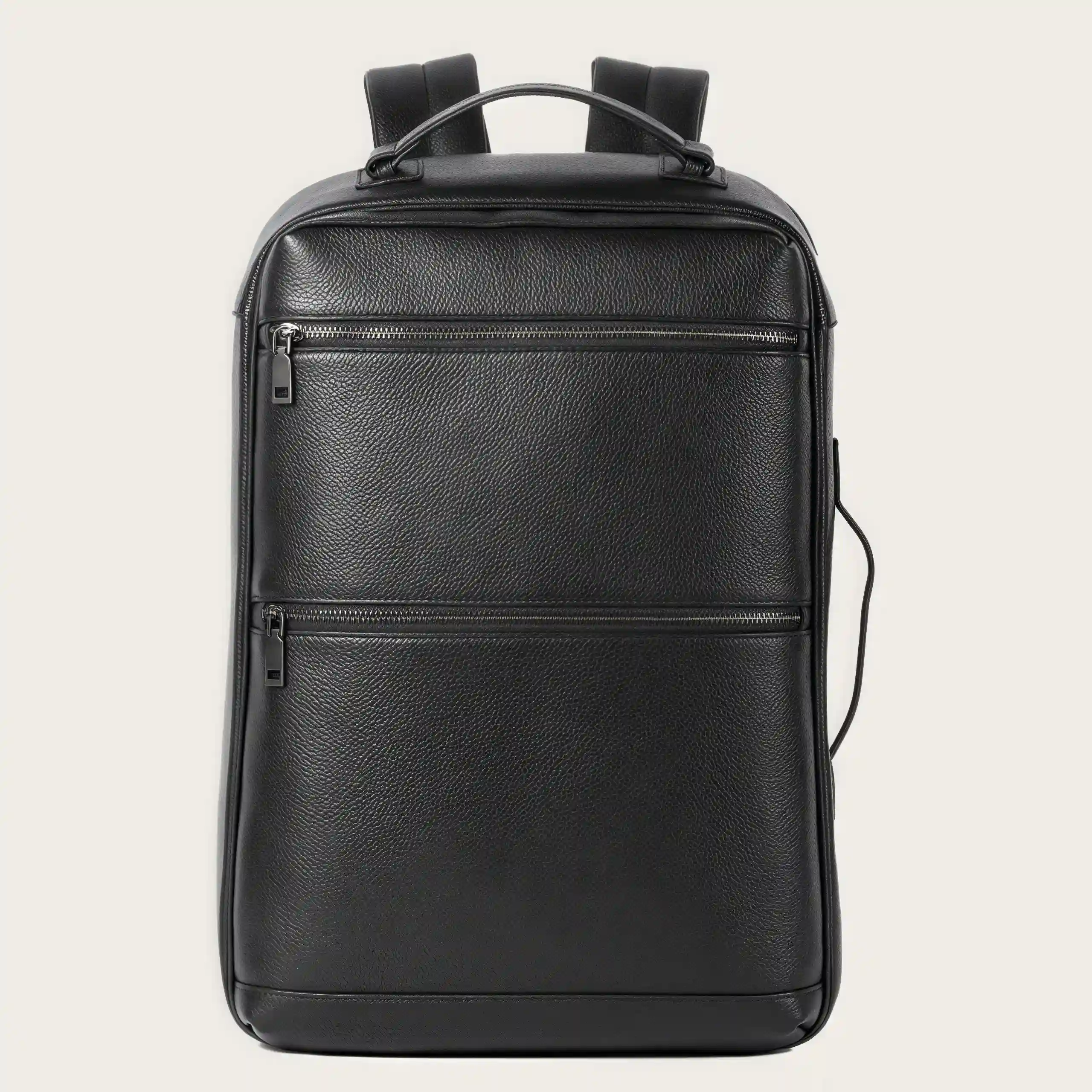「横持ち・縦持ち・肩掛け」3WAY|牛革のビジネスリュック|大容量|ビジネス通勤に最適