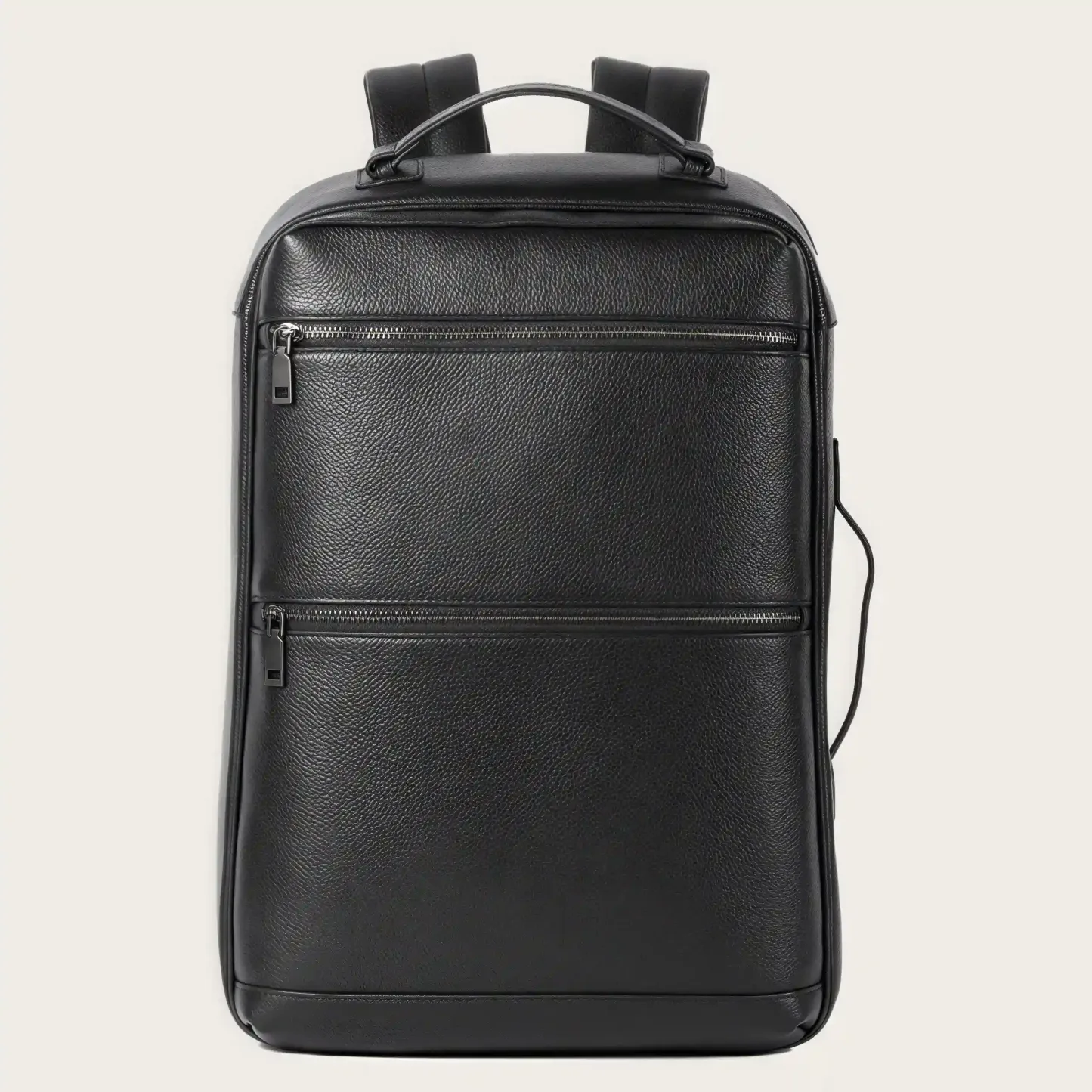 「横持ち・縦持ち・肩掛け」3WAY|牛革のビジネスリュック|大容量|ビジネス通勤に最適